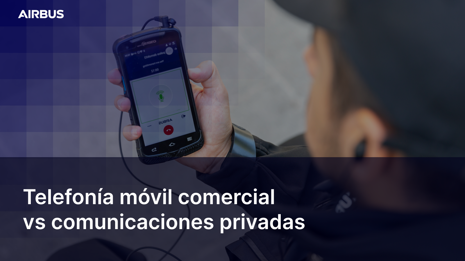 Telefonía móvil comercial vs comunicaciones privadas